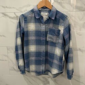 Abercrombie kids flannel shirt 9/10